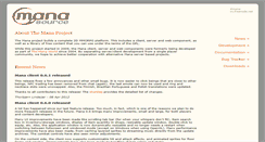 Desktop Screenshot of manasource.org